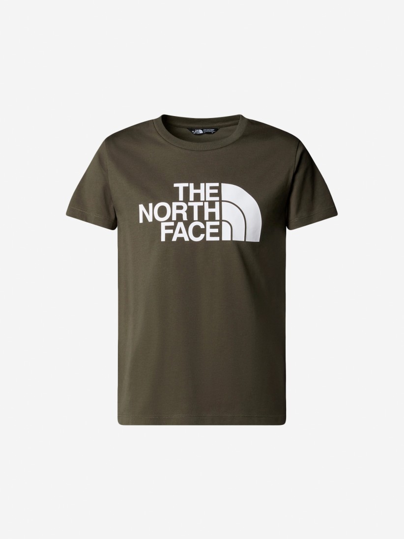T-shirt The North Face Teen Easy Verde Kids