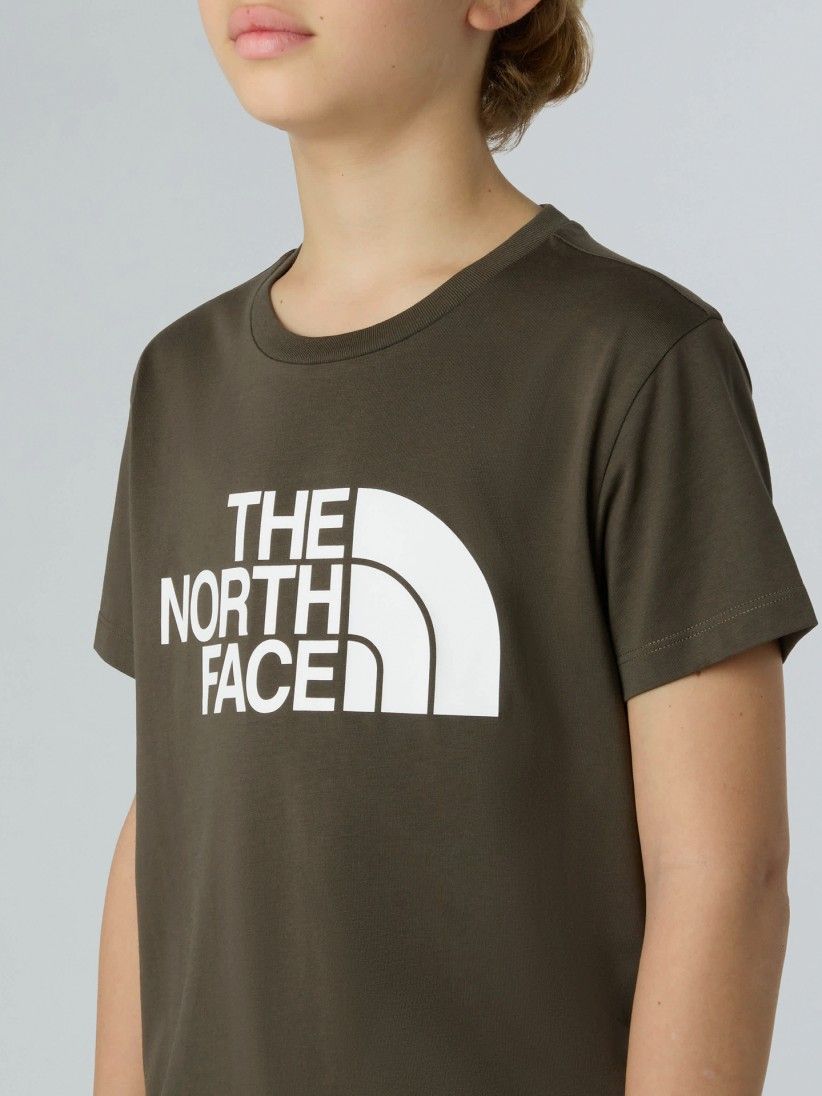 T-shirt The North Face Teen Easy Verde Kids