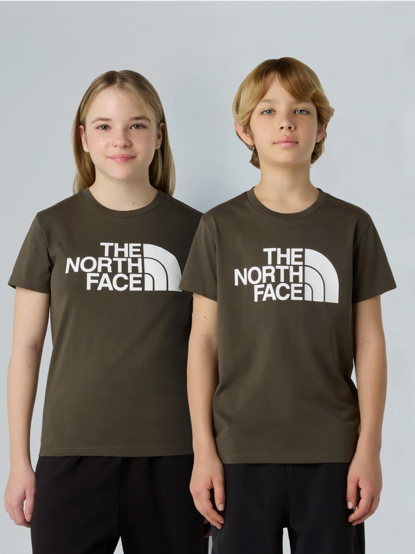 T-shirt The North Face Teen Easy Verde Kids