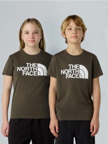 T-shirt The North Face Teen Easy Verde Kids