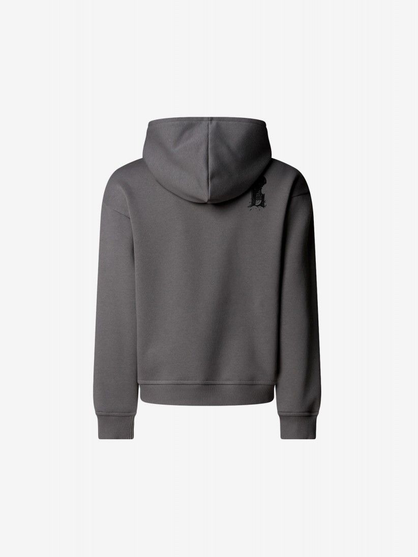 The North Face Sports Oversized Graphic Grey Kids Hoodie The North Face Sports Oversized Graphic Grey Kids Hoodie