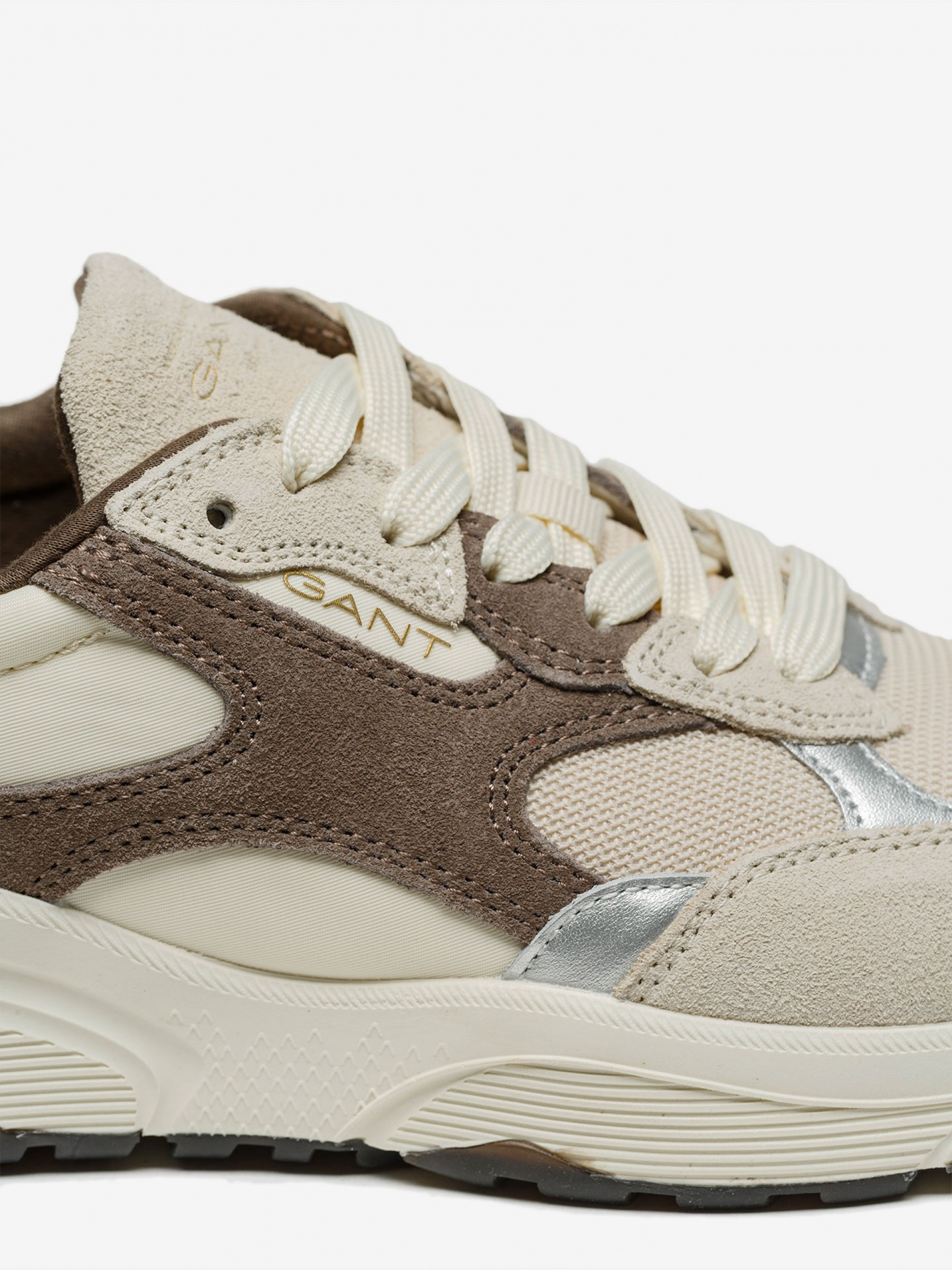 Sapatilhas Gant Newile Castanhas e Bege Para Mulher