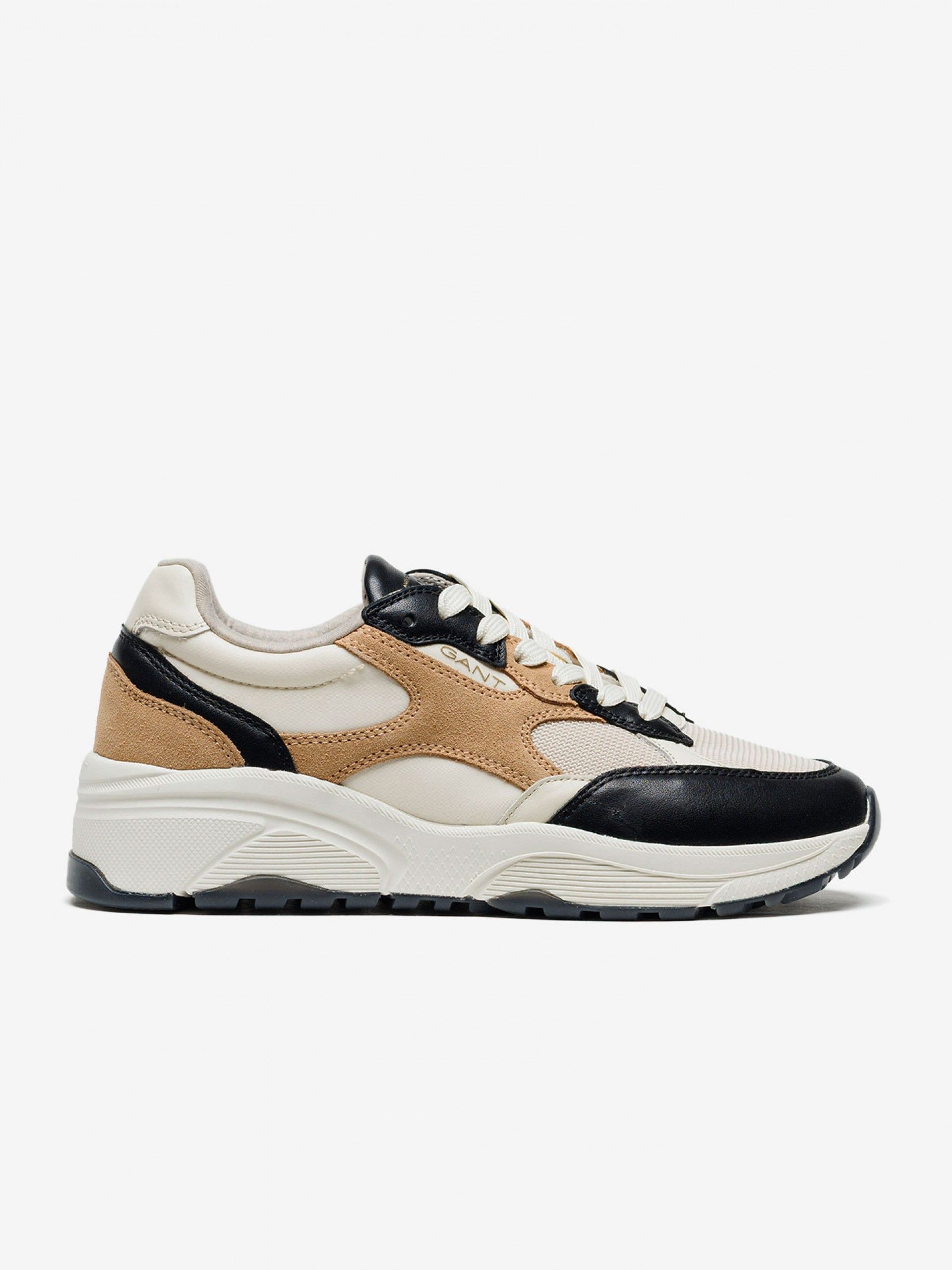 Sapatilhas Gant Newile Camel e Bege Para Mulher