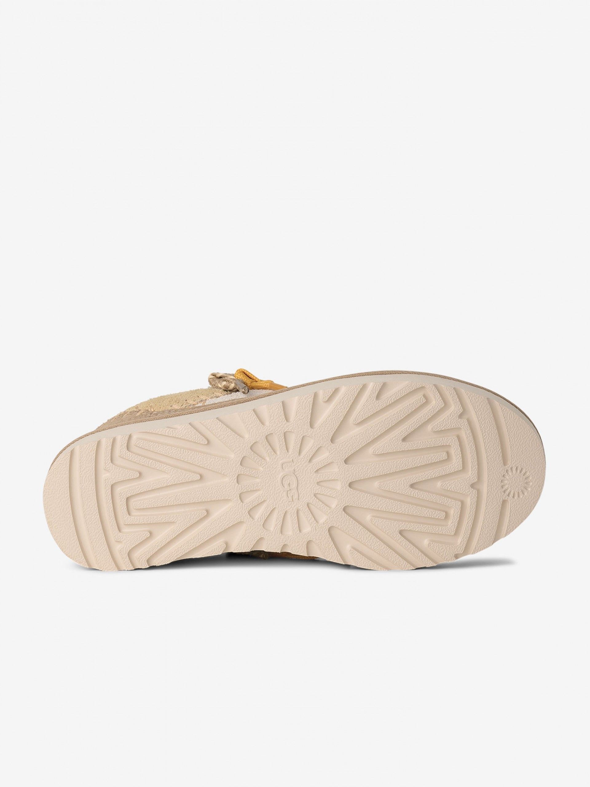 Ugg Lo Lowmel Biarritz Beige and Yellow Sneakers For Women