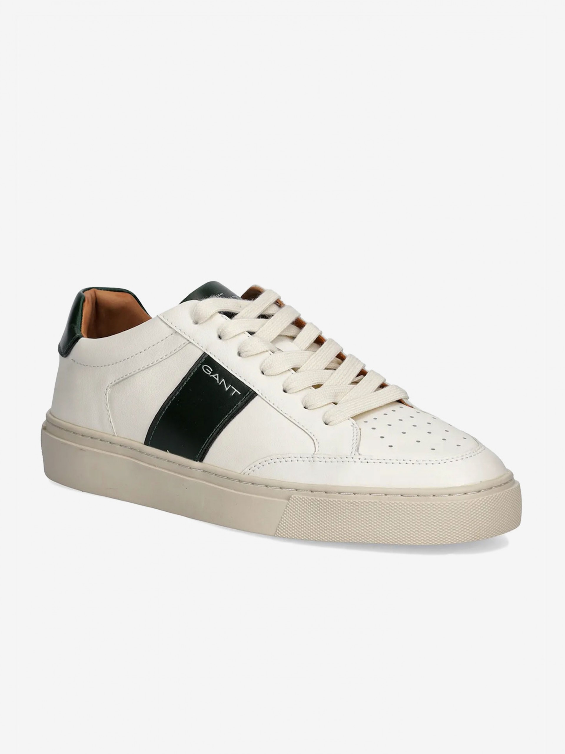 Gant Mc Julien White and Green Sneakers For Men
