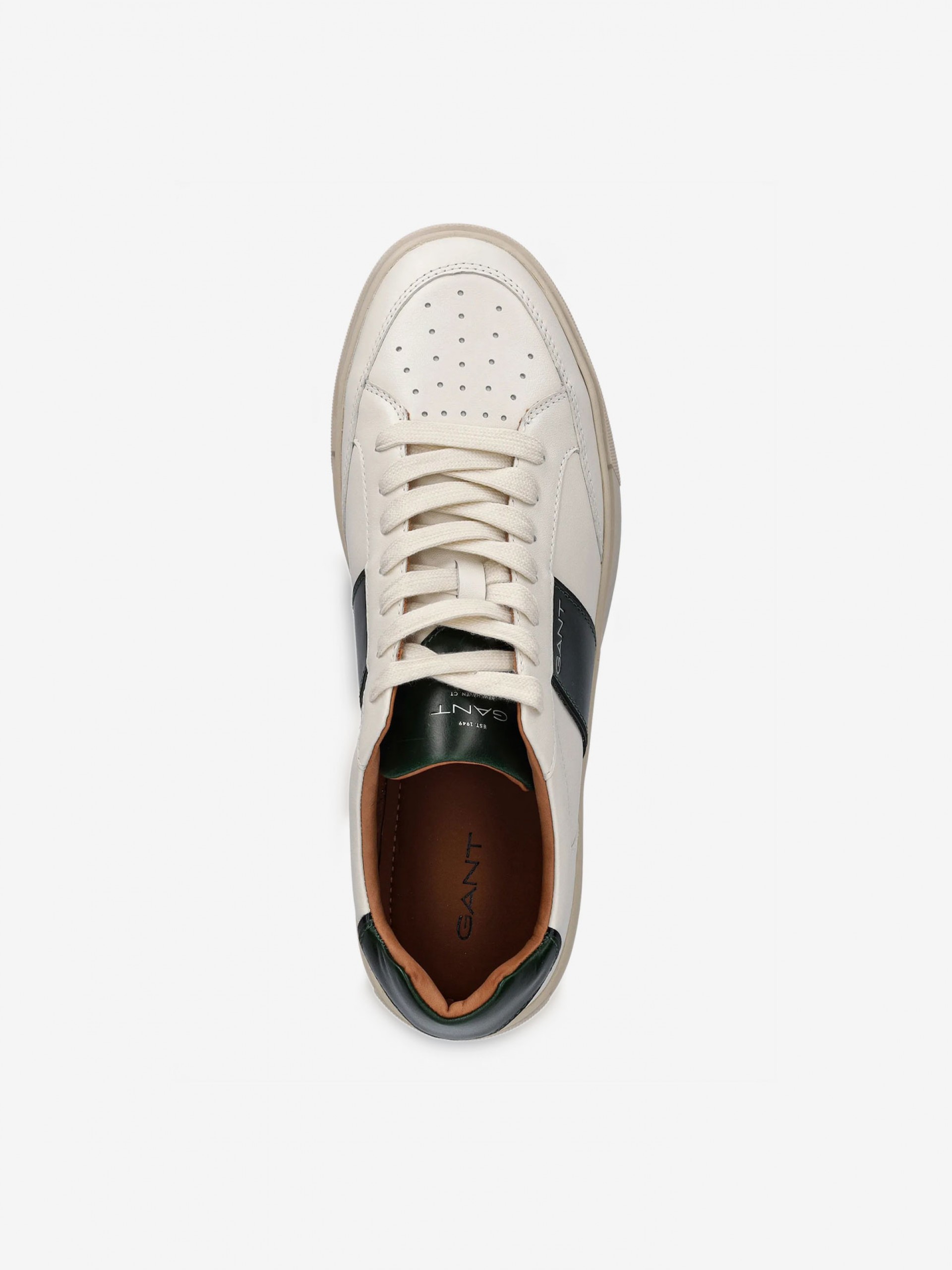 Gant Mc Julien White and Green Sneakers For Men