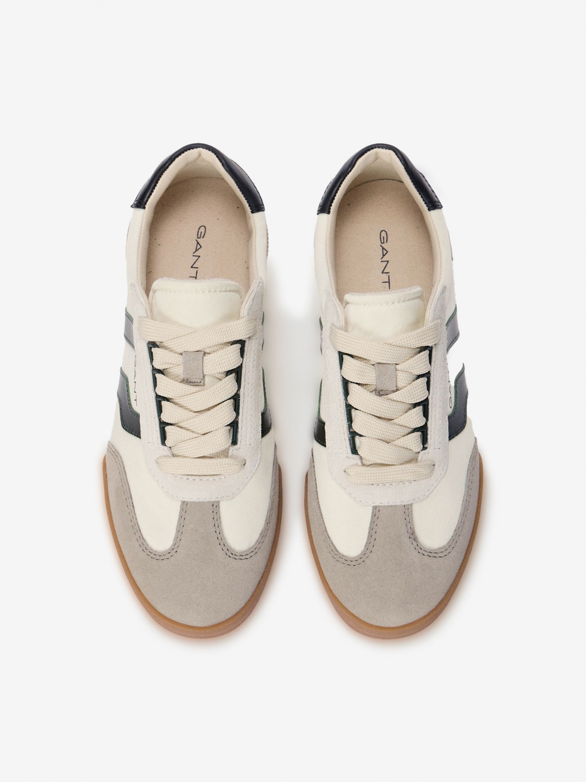 Zapatillas Gant Baylle Beige y Verdes Para Hombre