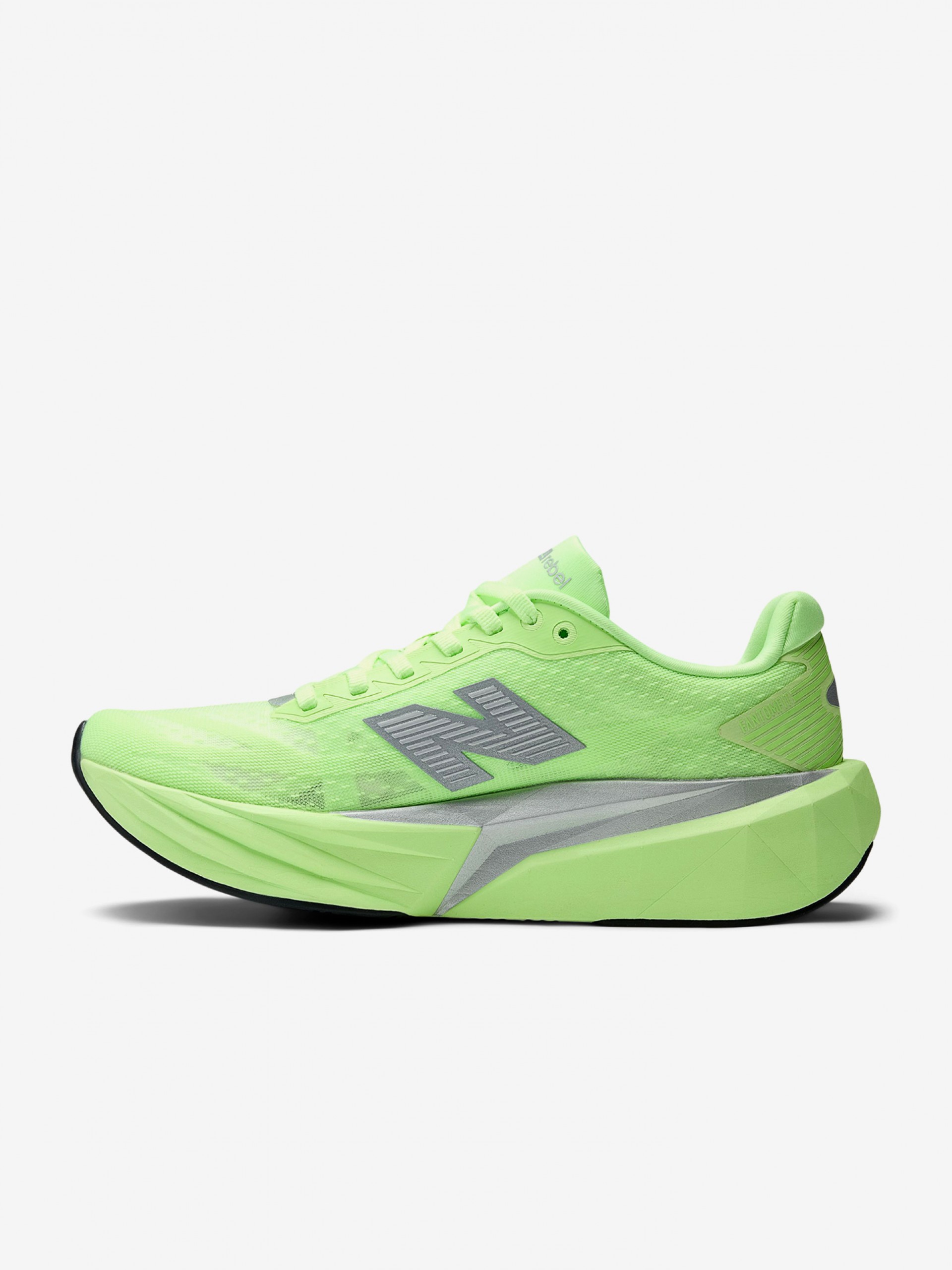 New Balance FuelCell Rebel v5 Green Running Trainers For Women