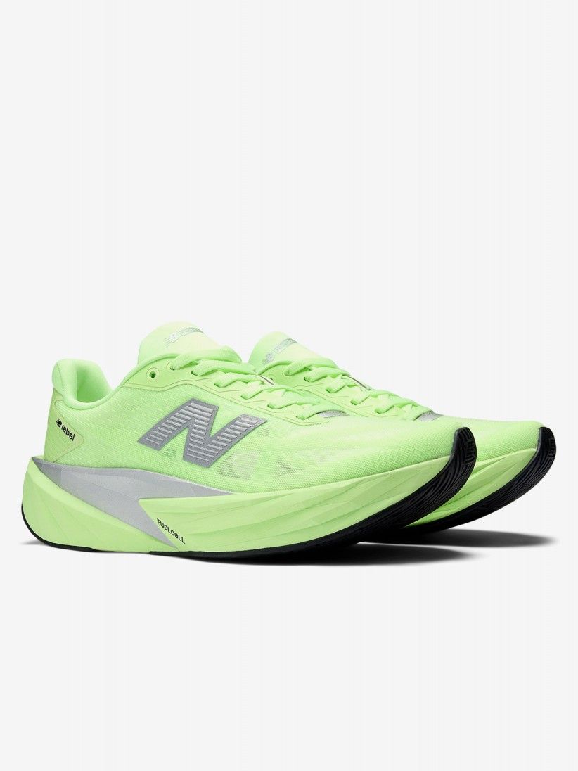 Sapatilhas de Running New Balance FuelCell Rebel v5 Verdes Para Mulher