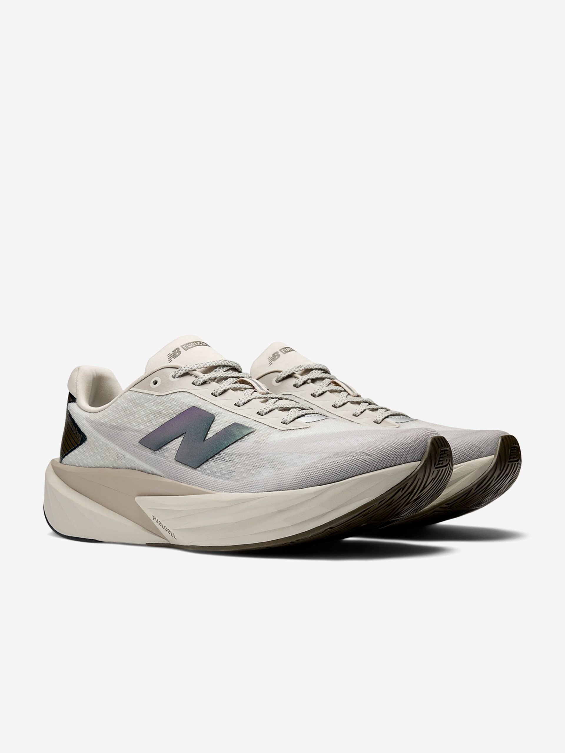 New Balance FuelCell Rebel v5 Grey Running Trainers For Men