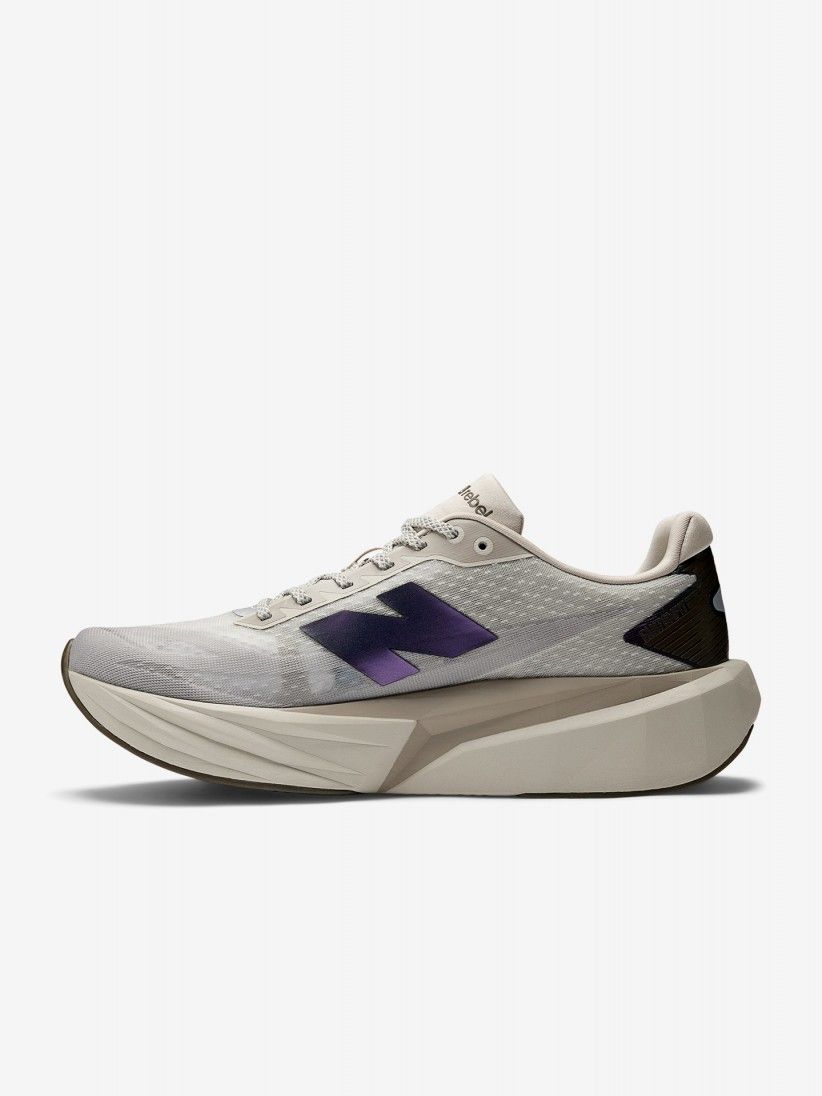 New Balance FuelCell Rebel v5 Grey Running Trainers For Men