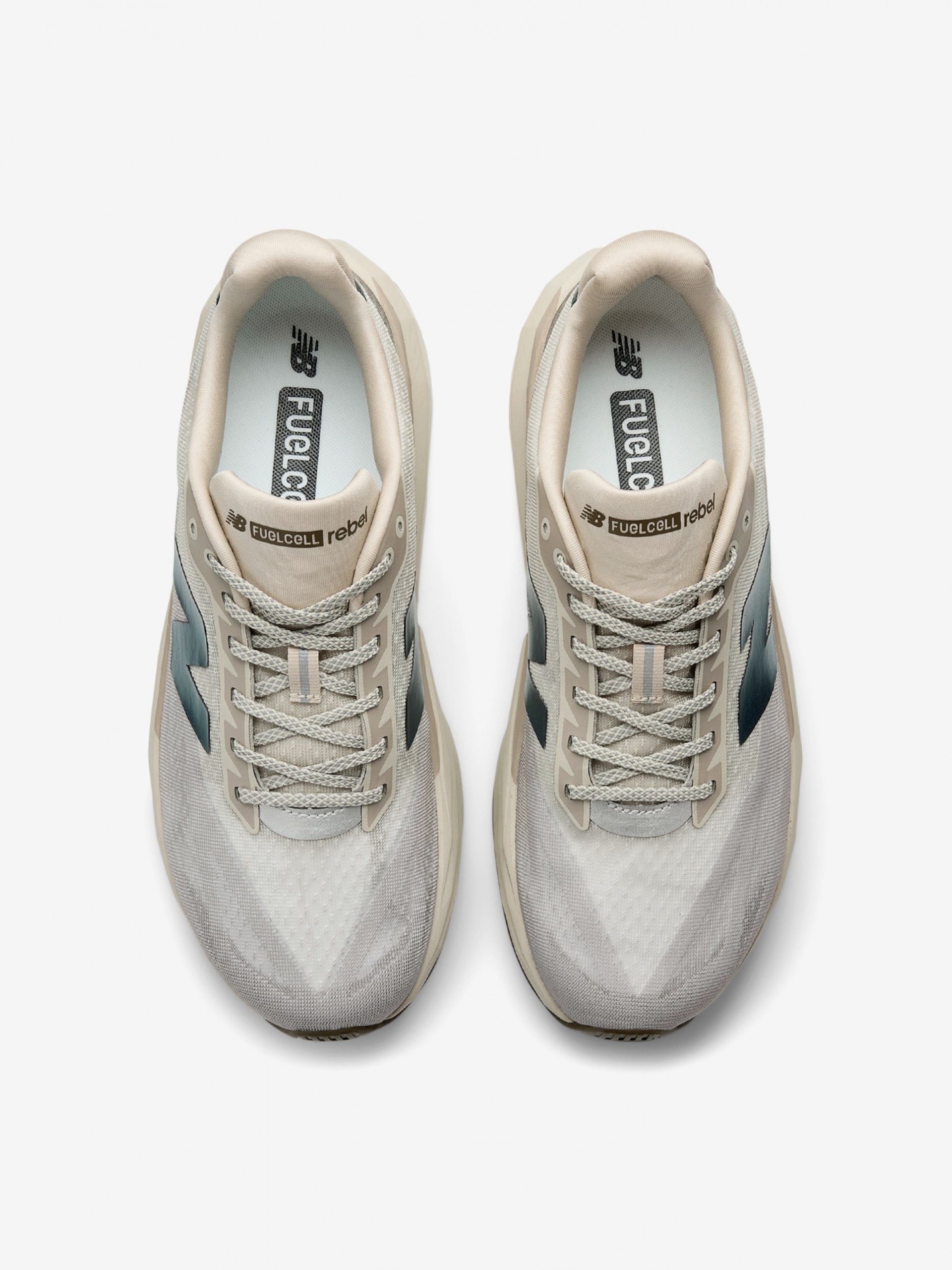 New Balance FuelCell Rebel v5 Grey Running Trainers For Men