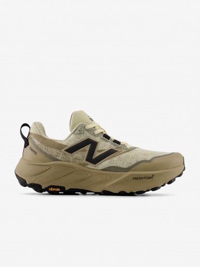 Sapatilhas de Trail New Balance Fresh Foam X Hierro v9 Verdes e Bege Para Homem