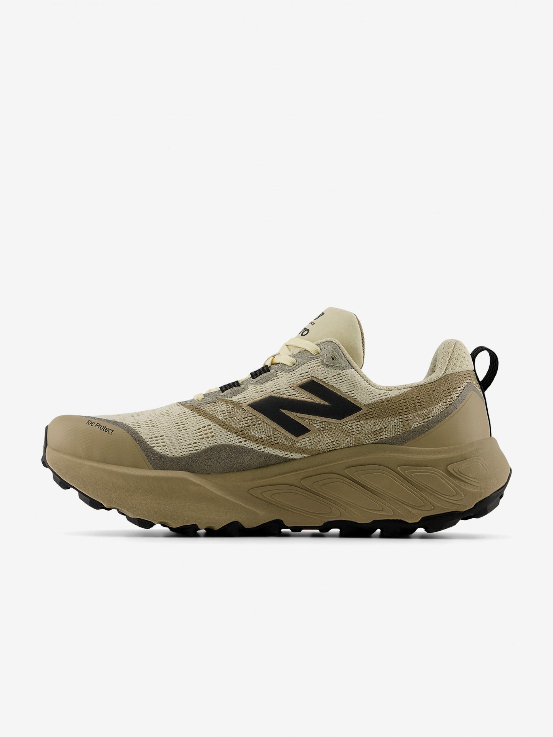 Zapatillas de Trail New Balance Fresh Foam X Hierro v9 Verdes y Beige Para Hombre