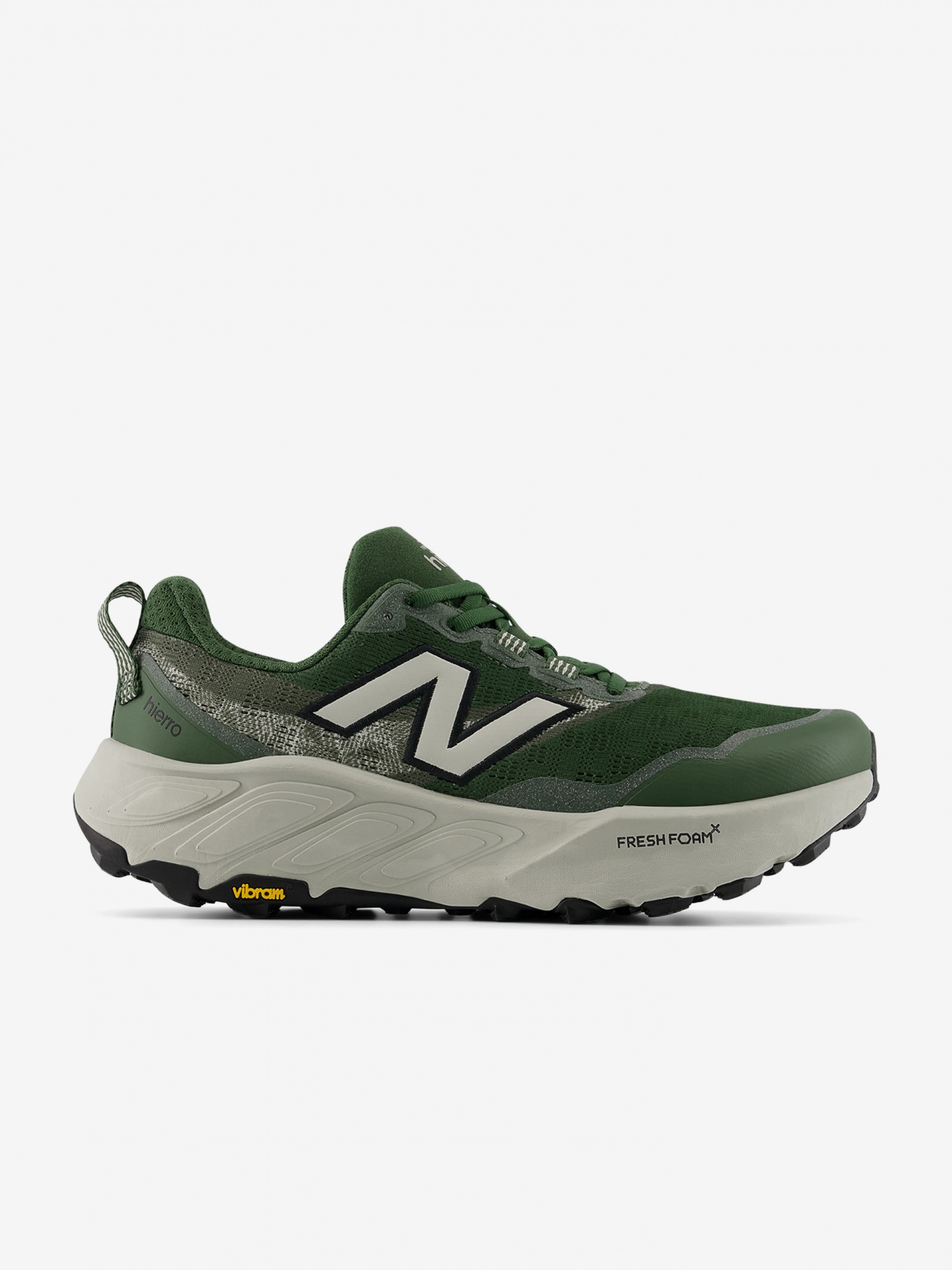 New Balance Fresh Foam X Hierro v9 Green Trail Trainers For Men