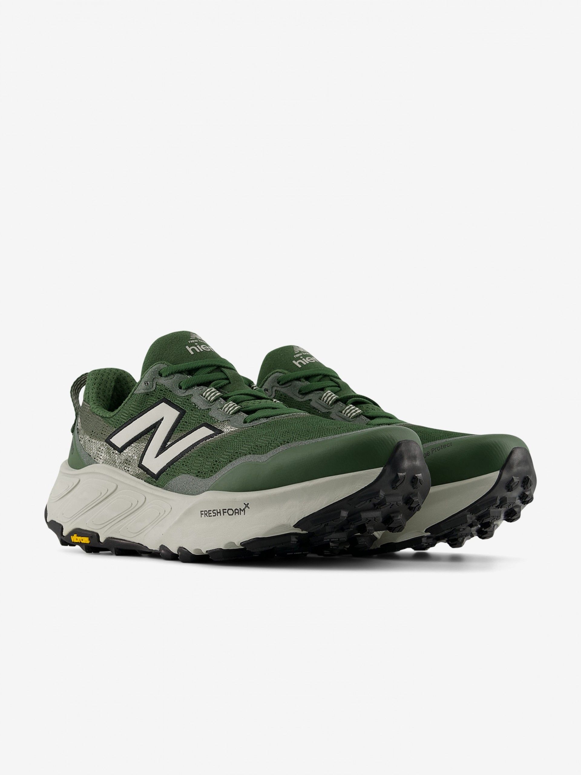 New Balance Fresh Foam X Hierro v9 Green Trail Trainers For Men