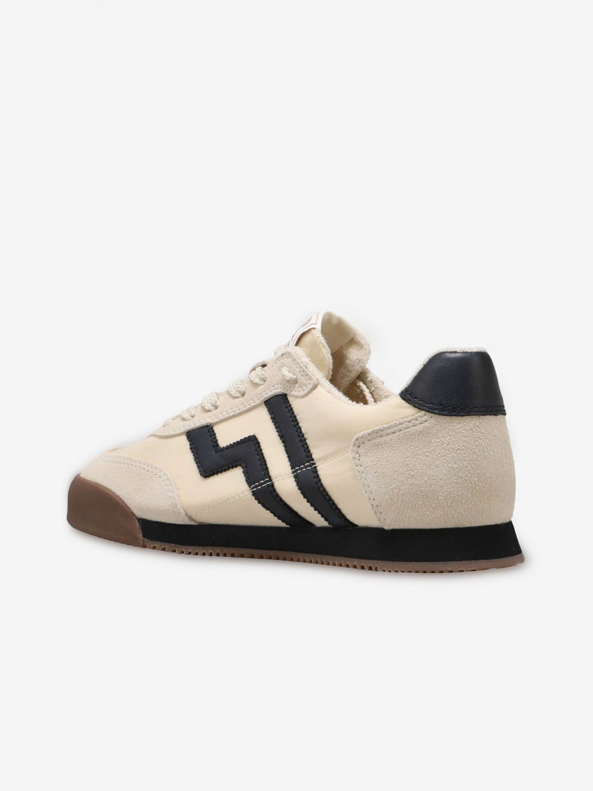 Zapatillas Gant Beylana Beige y Negras Para Mujer