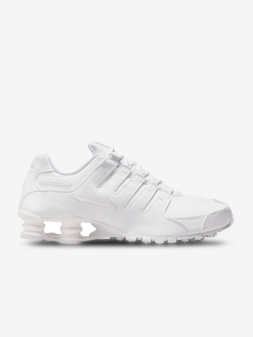 Sapatilhas Nike Shox NZ Brancas Para Homem