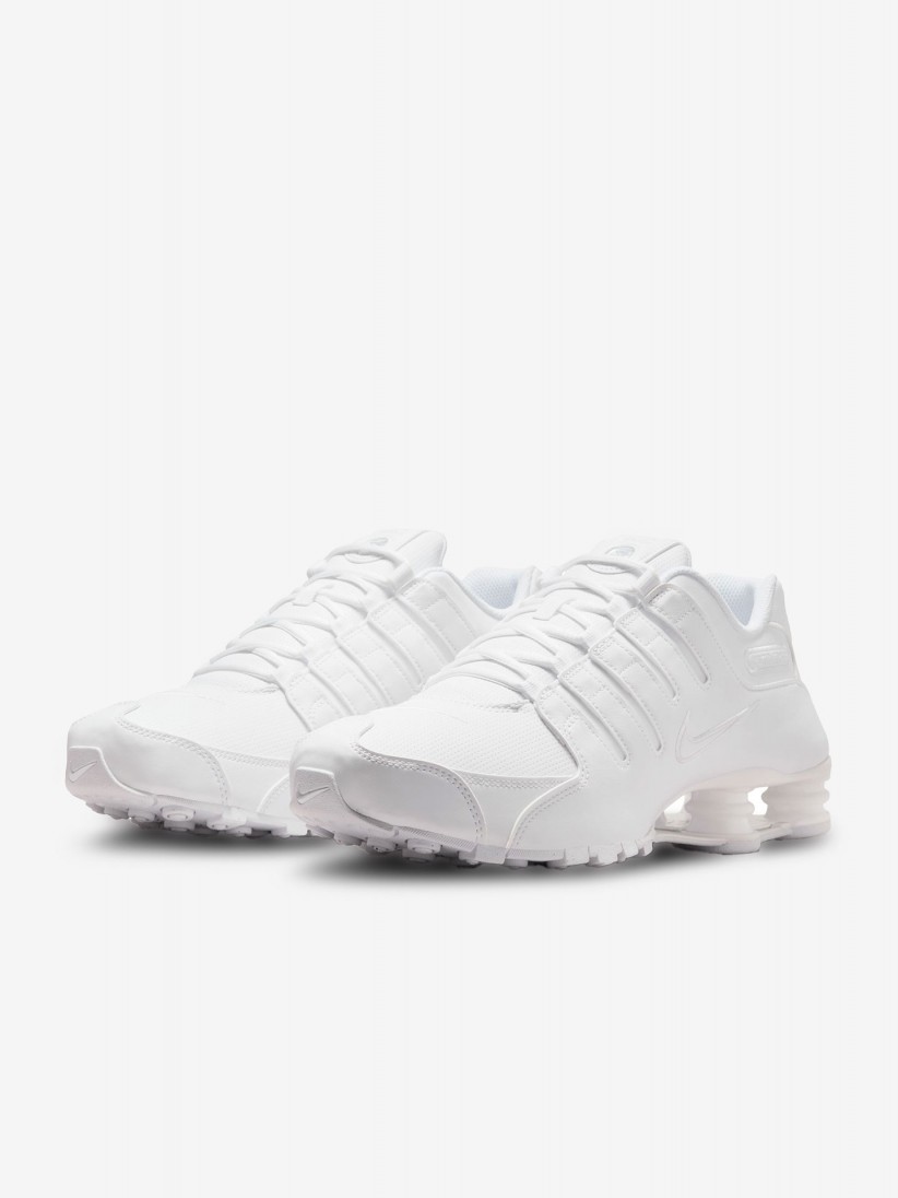 Sapatilhas Nike Shox NZ Brancas Para Homem