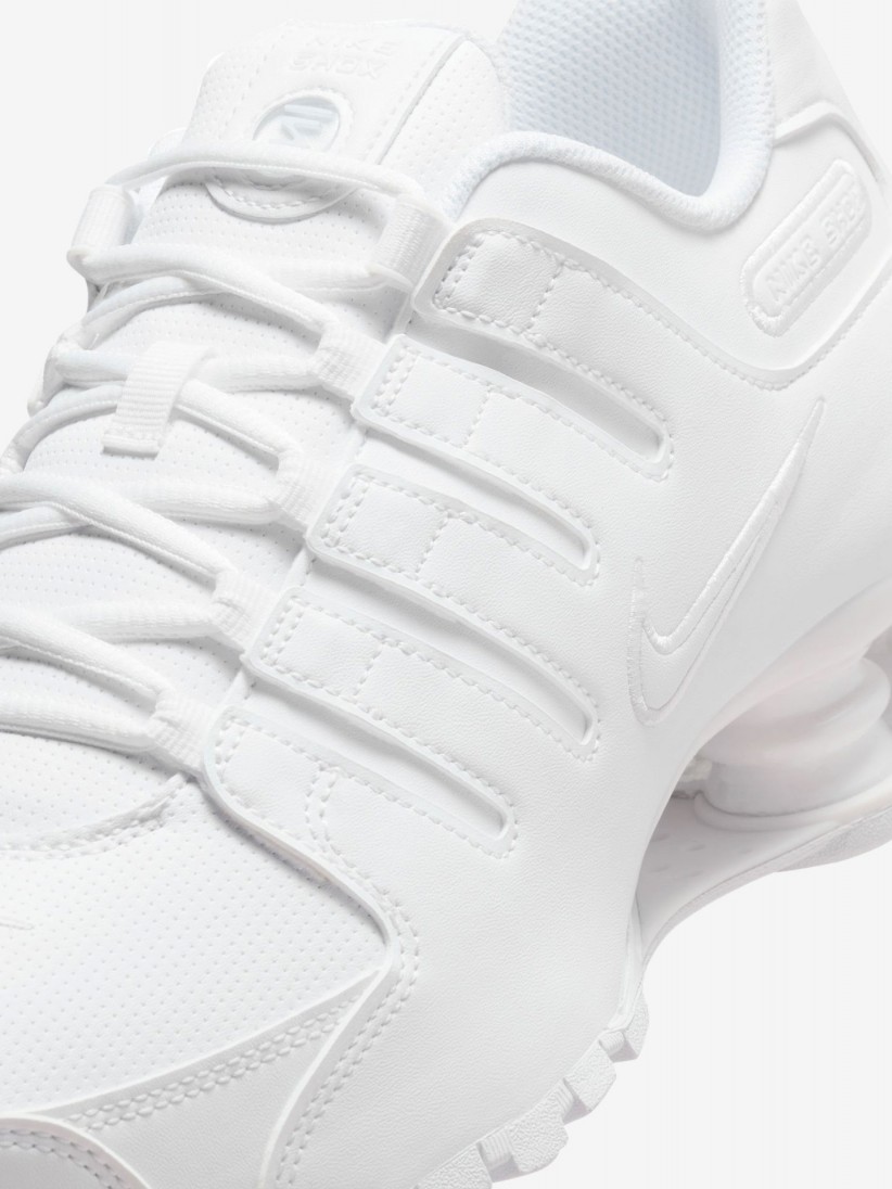 Sapatilhas Nike Shox NZ Brancas Para Homem