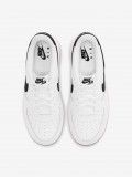 Sapatilhas Nike Air Force 1 Brancas e Pretas Jnior