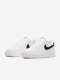 Sapatilhas Nike Air Force 1 Brancas e Pretas Jnior