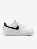 Sapatilhas Nike Air Force 1 Brancas e Pretas Jnior