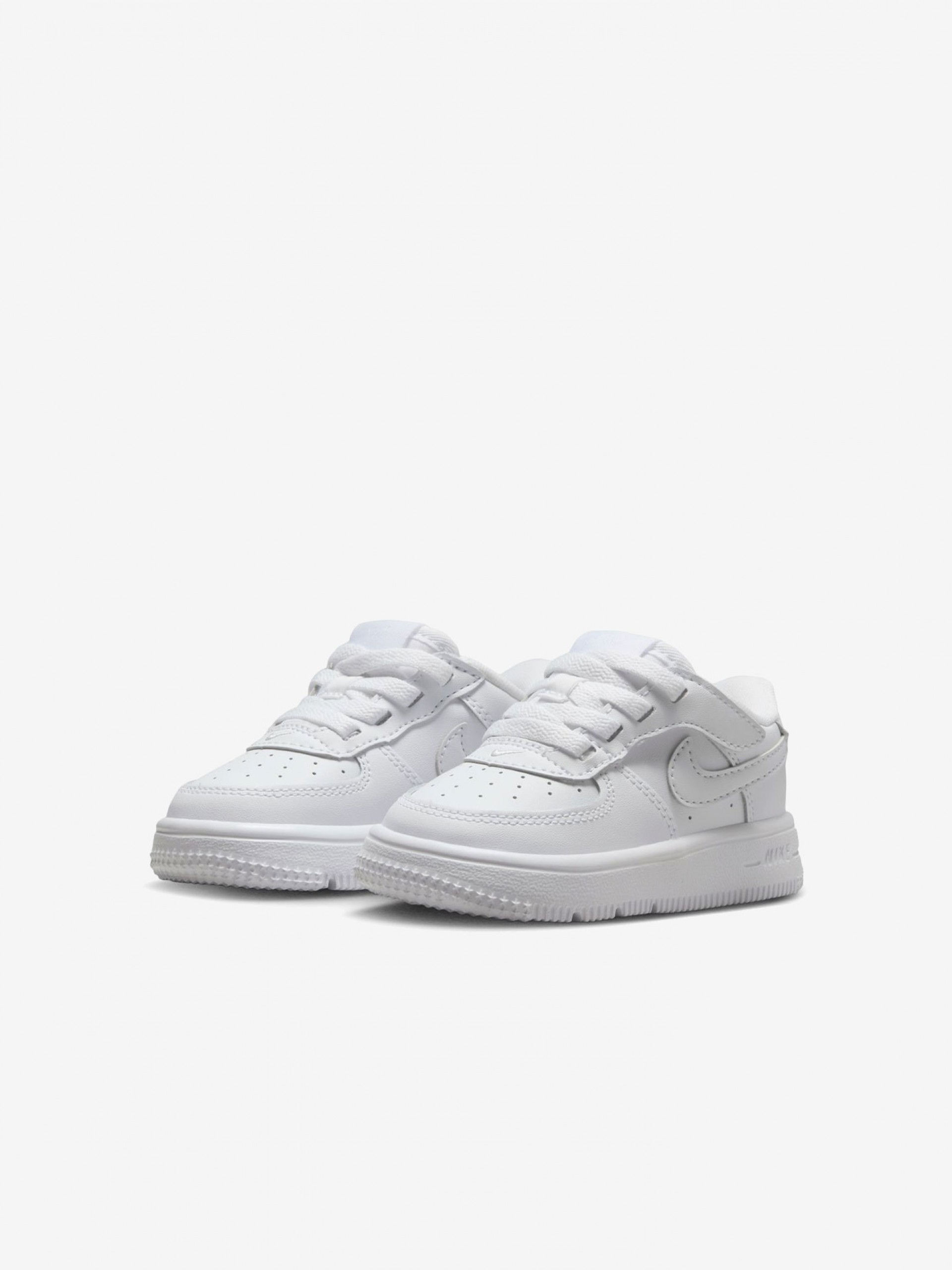 Nike Force 1 Low Easy-On White Sneakers For Baby