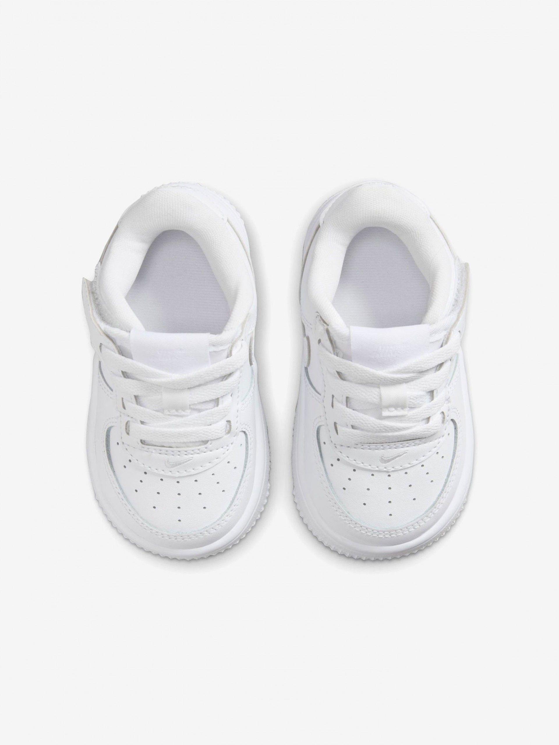 Nike Force 1 Low Easy-On White Sneakers For Baby