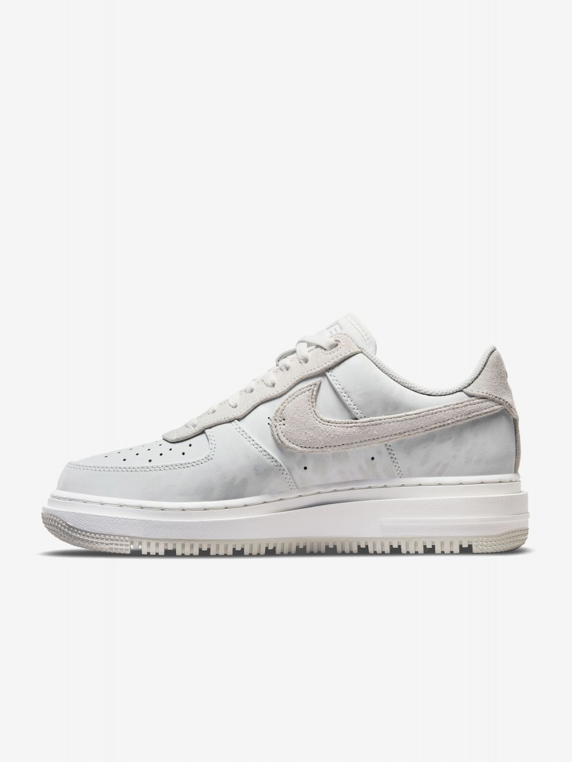 Nike Air Force 1 Luxe White and Beige Sneakers For Men