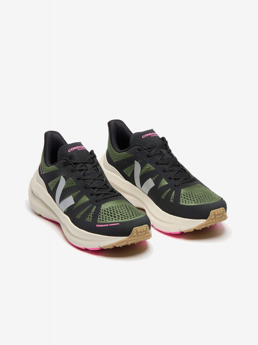 Sapatilhas de Running Veja Condor 3 Advanced X Jolie Foulee Verdes