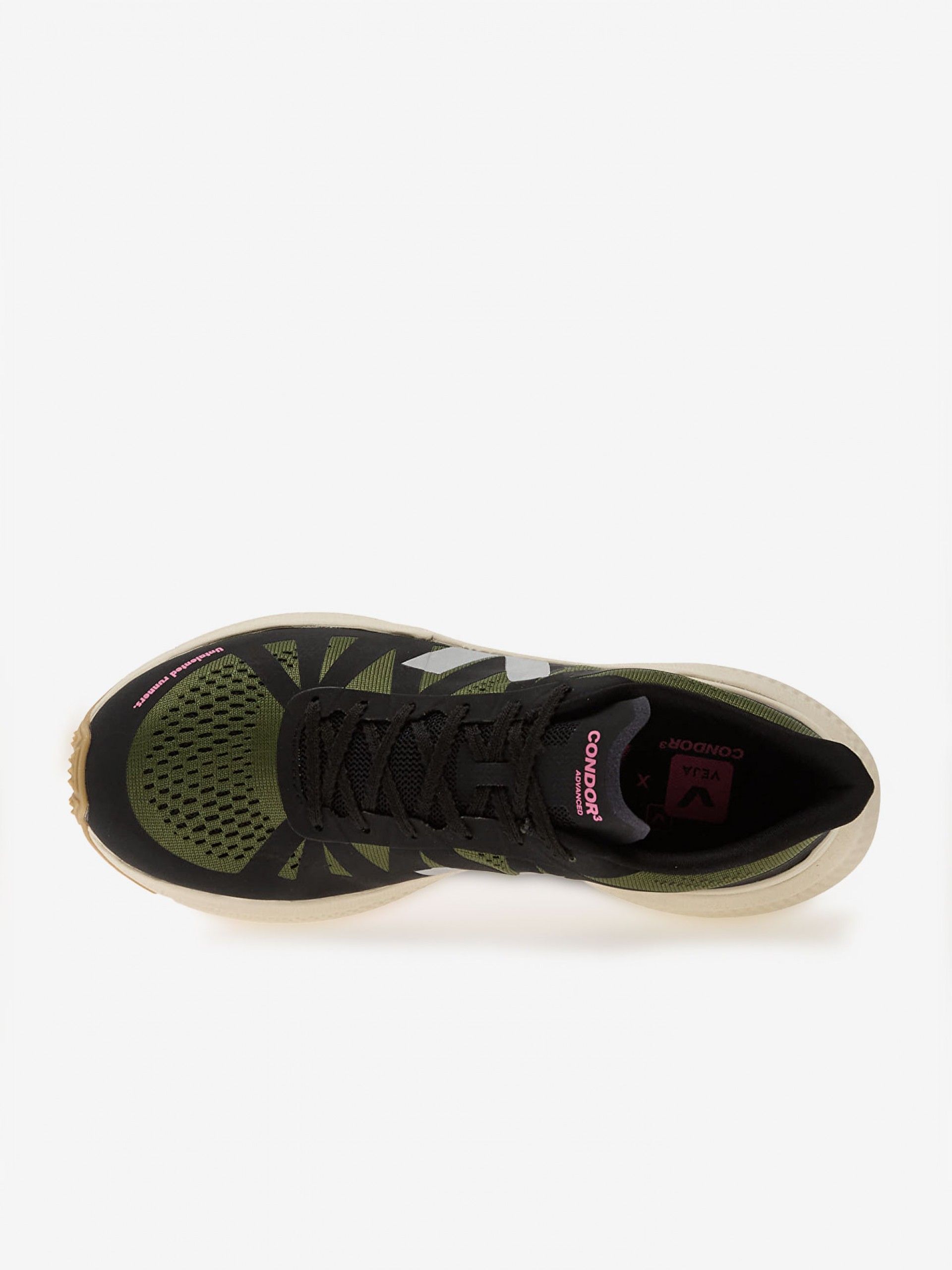 VEJA Condor 3 Advanced X Jolie Foulee Green Running Trainers
