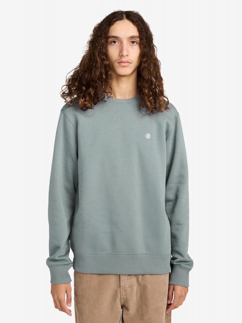 Sudadera Element Icon Embroidery Azul