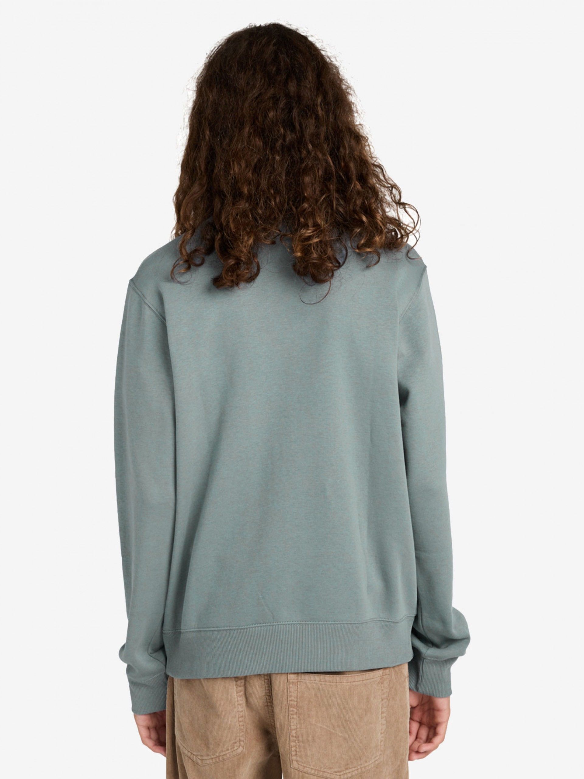 Element Icon Embroidery Blue Sweater