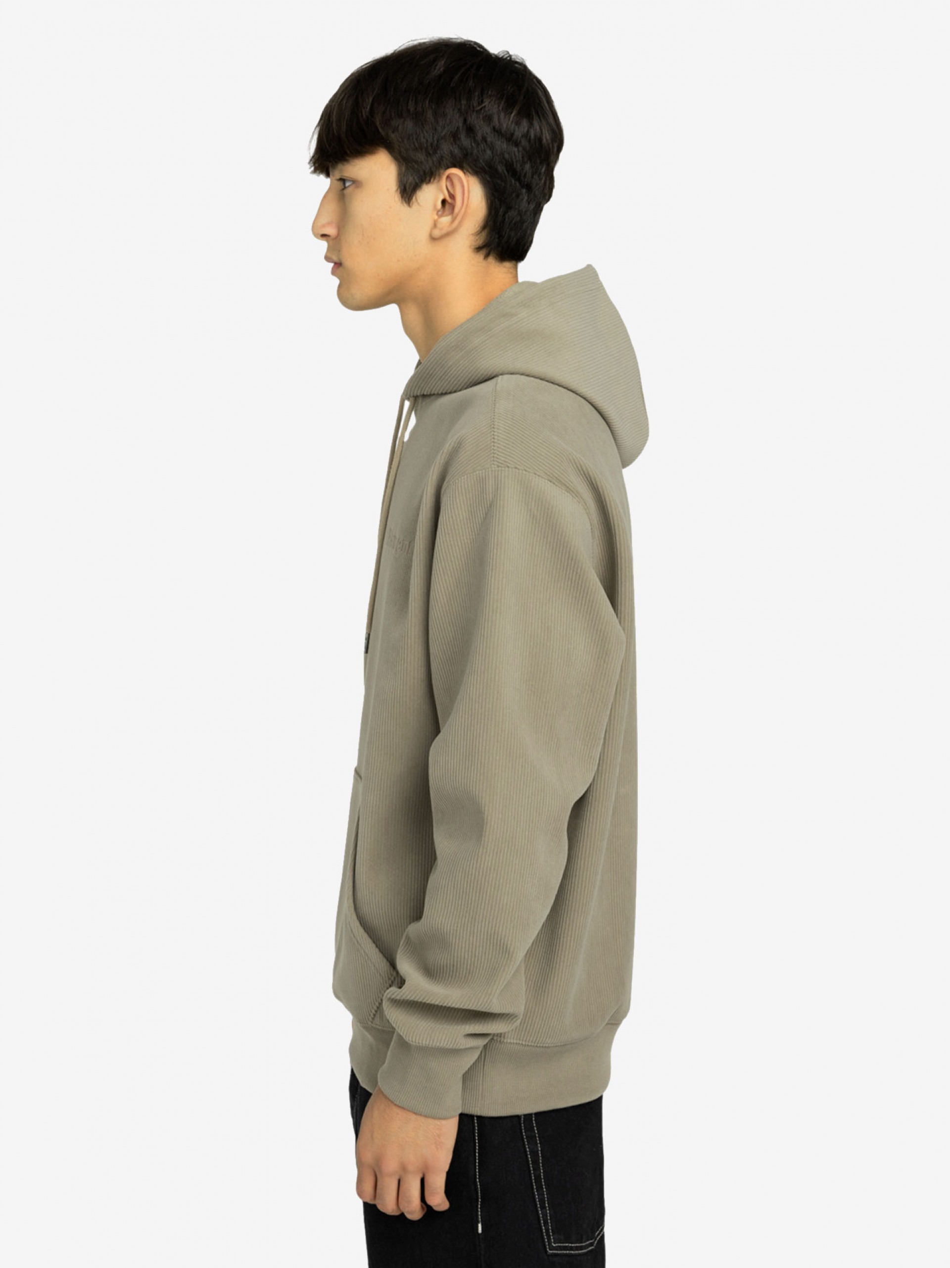 Element Serif Corduroy Khaki Hoodie