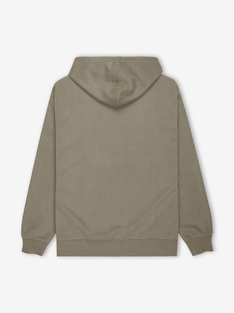 Camisola com Capuz Element Serif Bombazina Caqui