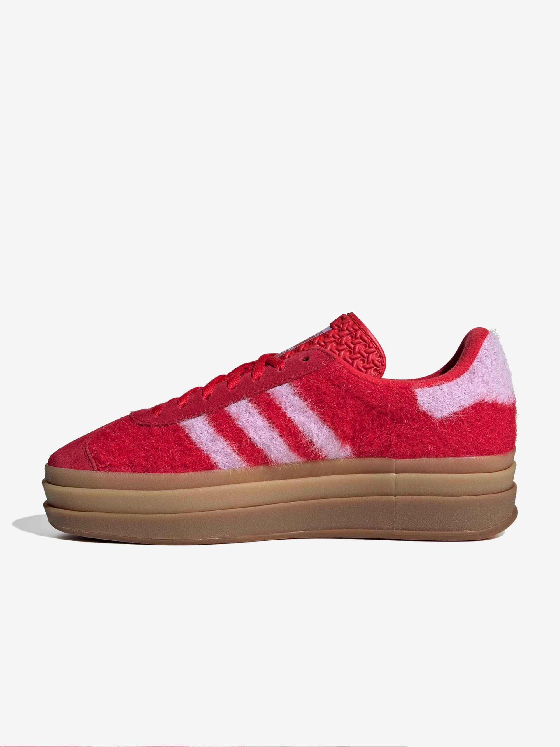 Zapatillas Adidas Gazelle Bold Rojas y Rosa W