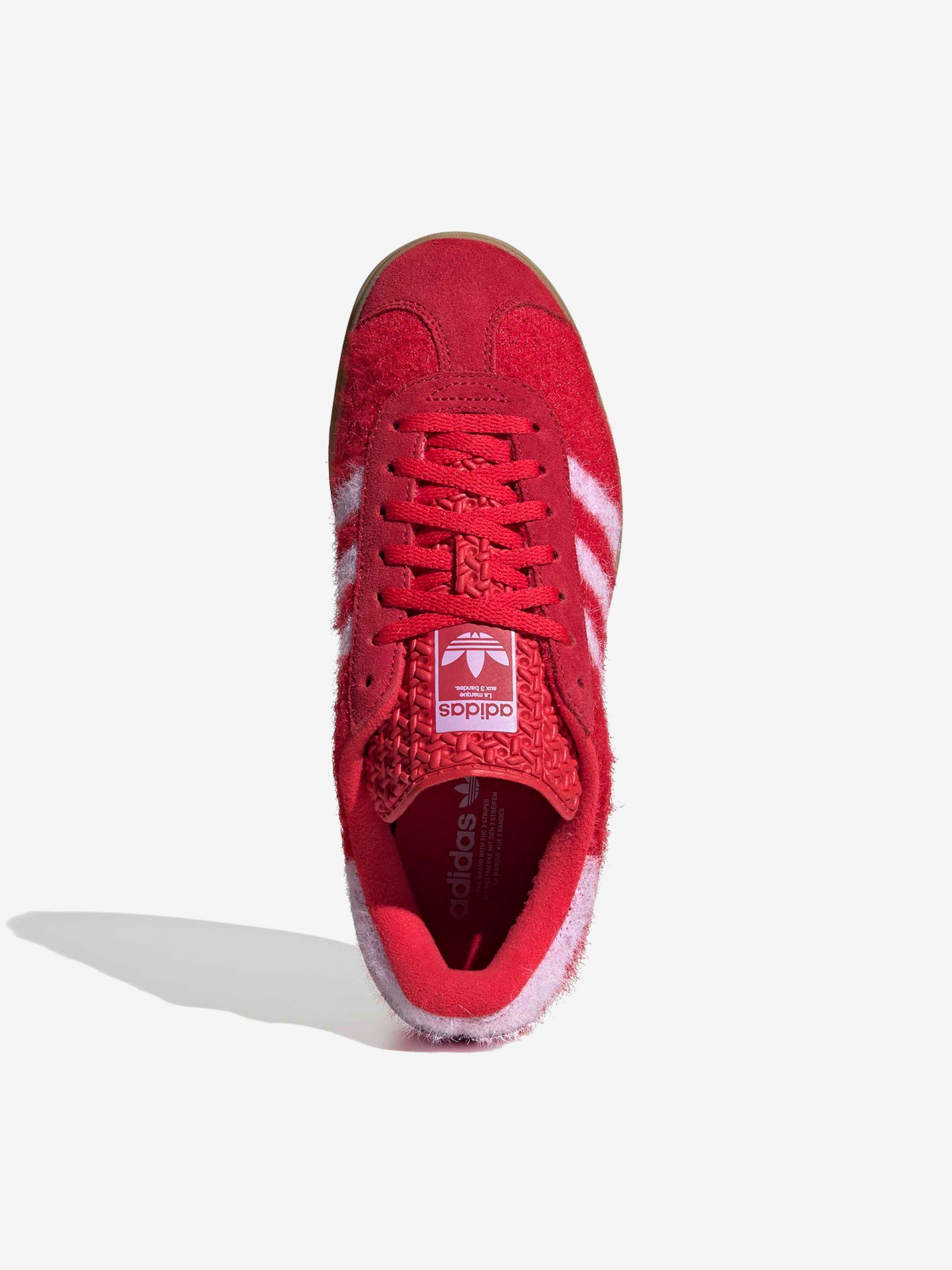 Zapatillas Adidas Gazelle Bold Rojas y Rosa W