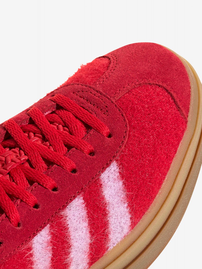 Sapatilhas Adidas Gazelle Bold Vermelhas e Rosa W
