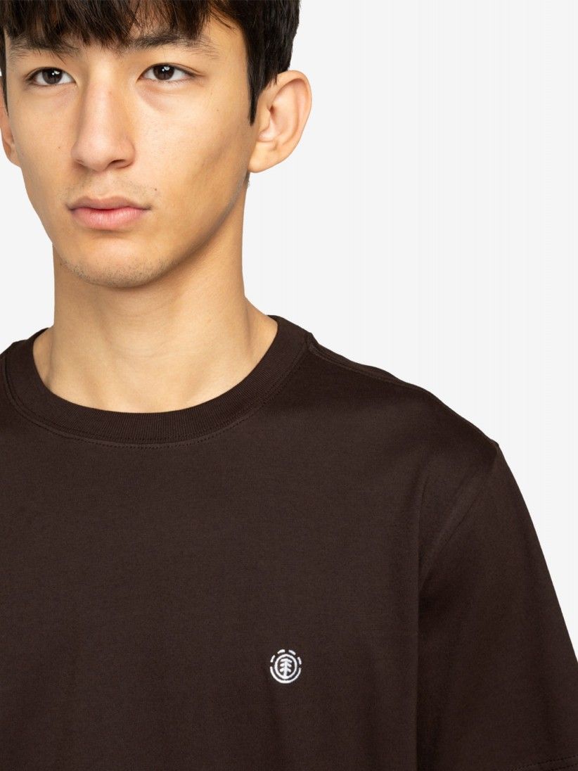 T-shirt Element Crail Castanha