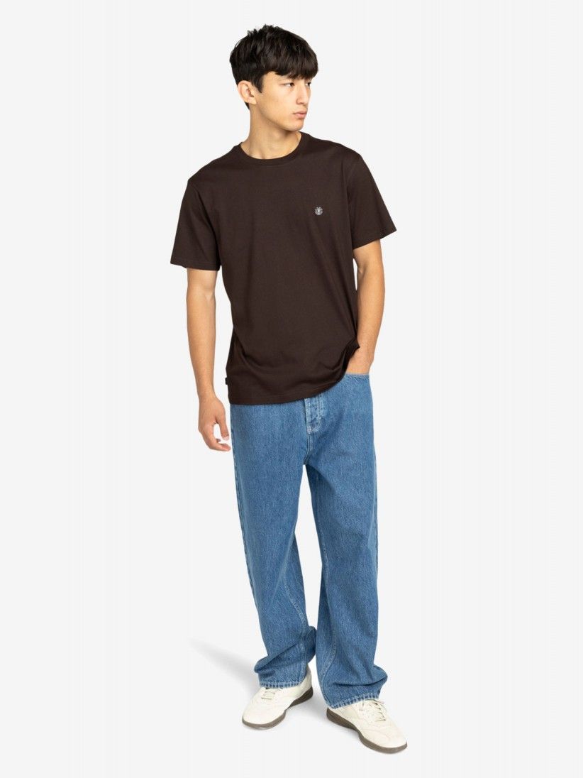 T-shirt Element Crail Castanha