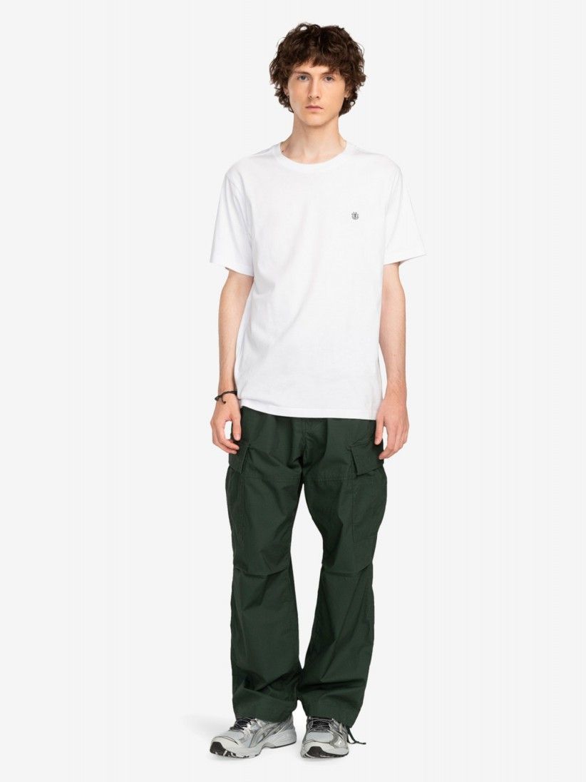 T-shirt Element Crail Branca