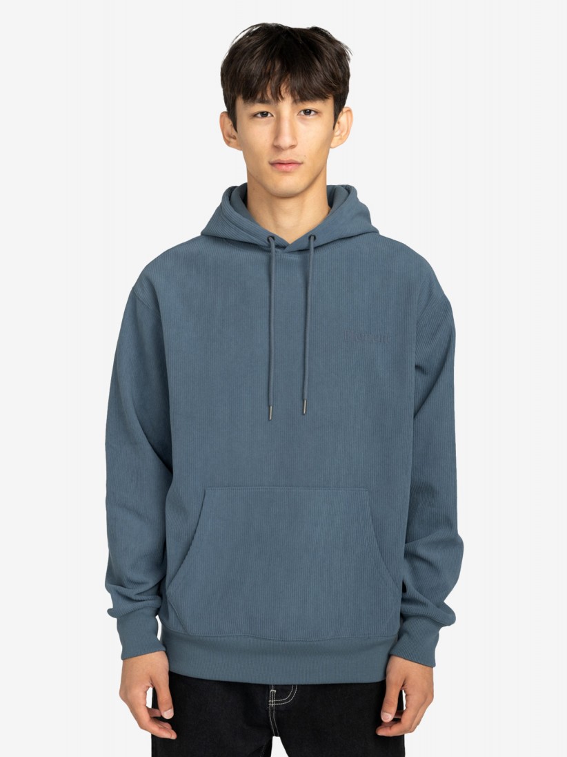 Camisola com Capuz Element Serif Bombazina Azul