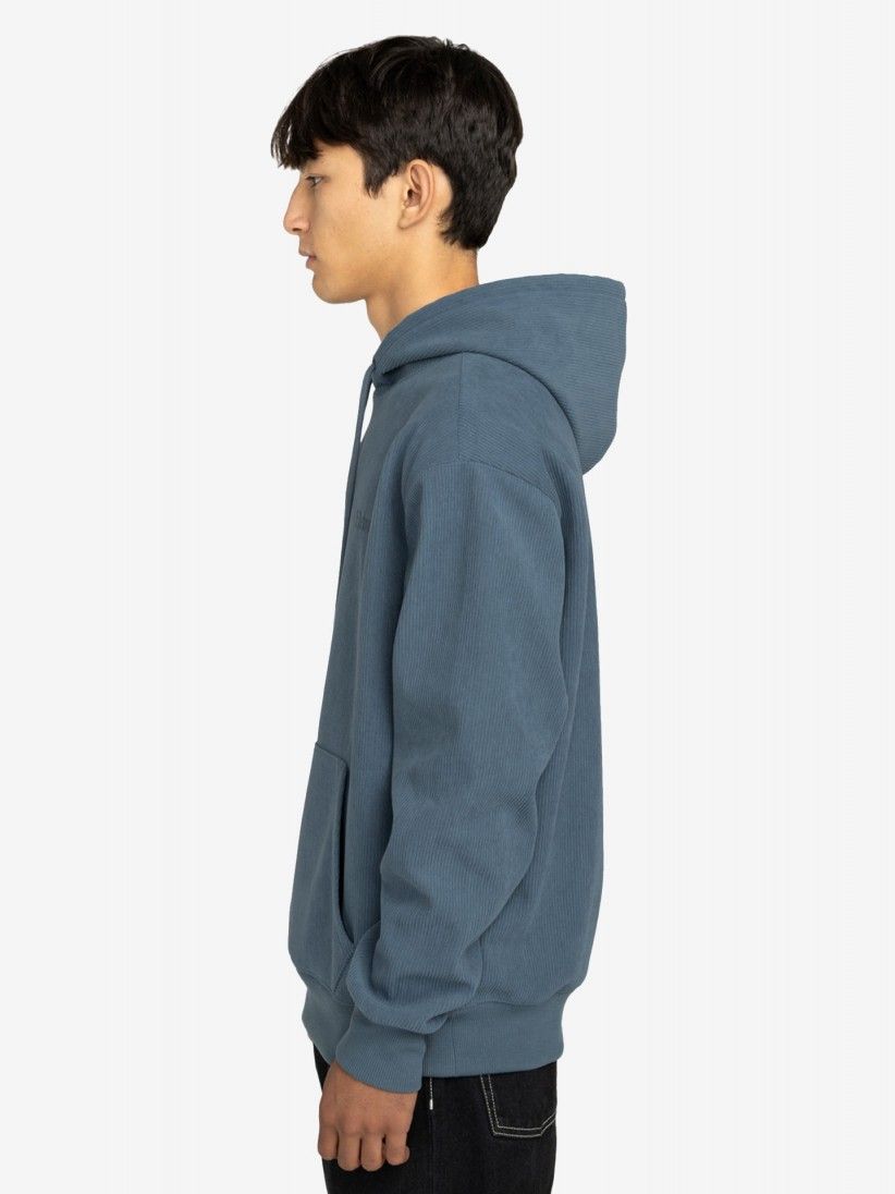 Camisola com Capuz Element Serif Bombazina Azul