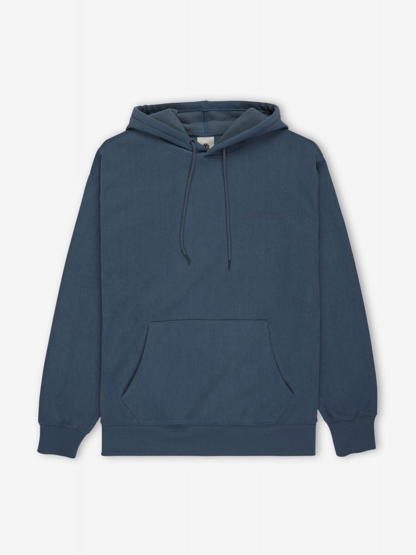 Camisola com Capuz Element Serif Bombazina Azul