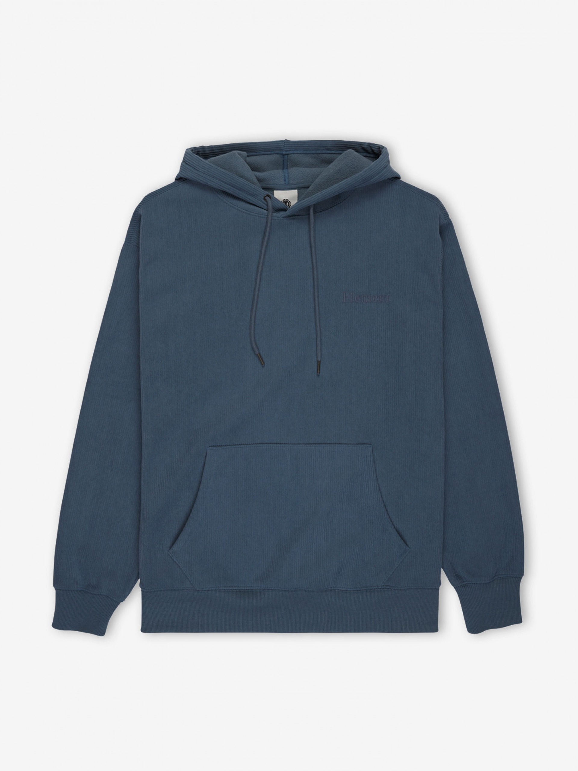 Element Serif Corduroy Blue Hoodie