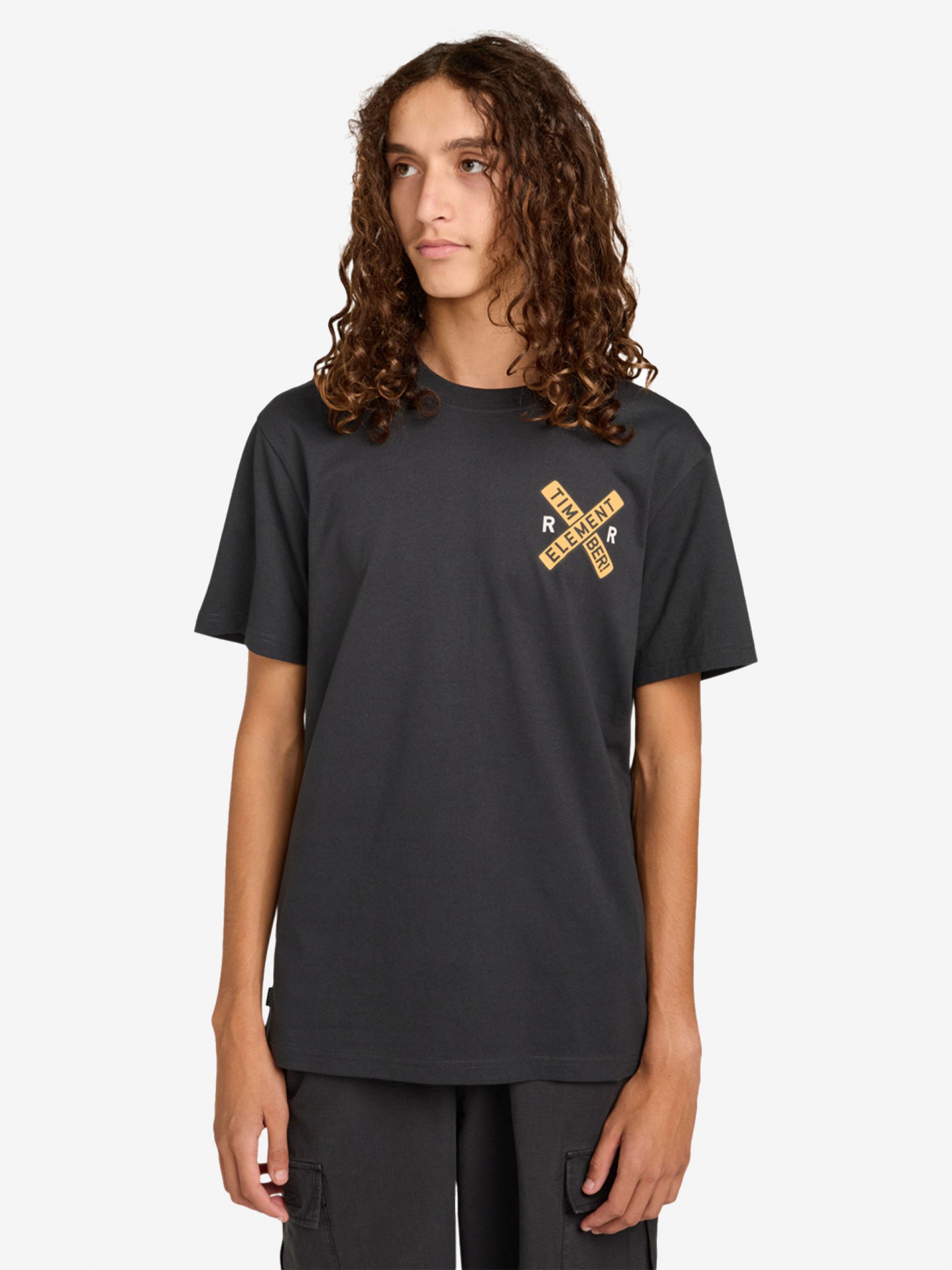 Camiseta Element Timber Signs Negra