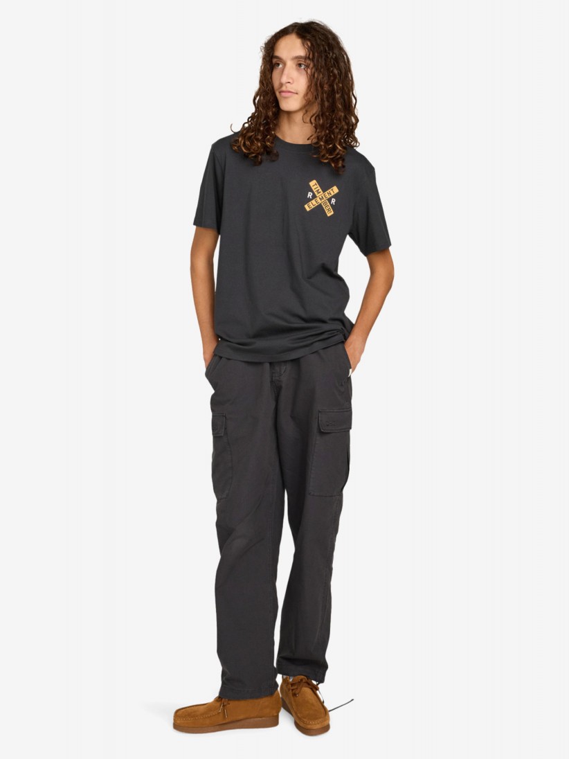 T-shirt Element Timber Signs Preta