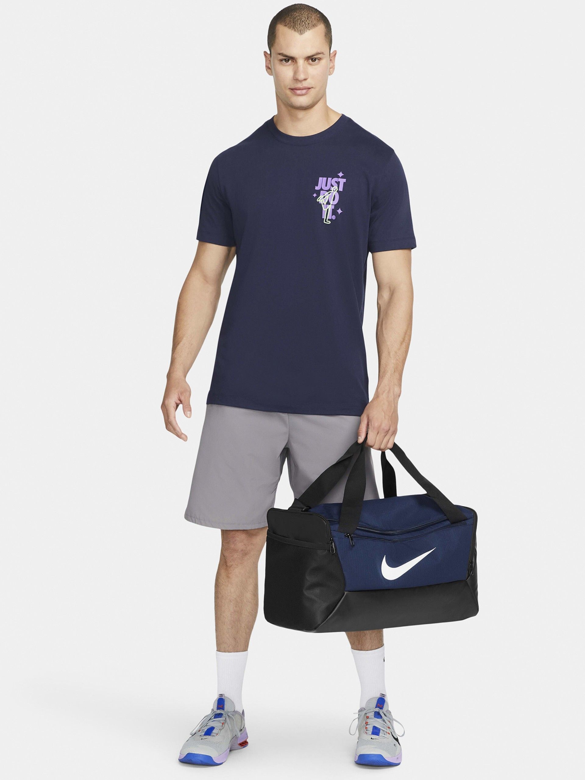 Nike Brasilia 9.5 Small 41L Blue Bag