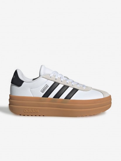 Adidas VL Court Bold White and Black J Sneakers